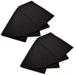 Air Filter Factory 8-Pack Replacement For Holmes Bionaire HAPF60, HAPF60PDQ-U, A1260C Air Purifier Charcoal Carbon Pre-Filter